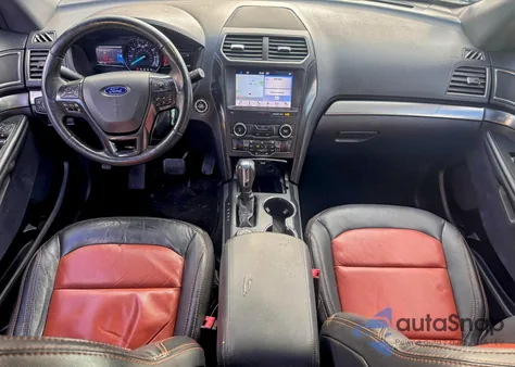 2019 Ford Explorer Xlt z USA, uszkodzony, nr VIN 1FM5K8D82KGA01686
